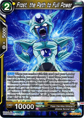 Frost, the Path to Full Power (BT7-087) [Assault of the Saiyans] | Fandemonia Ltd