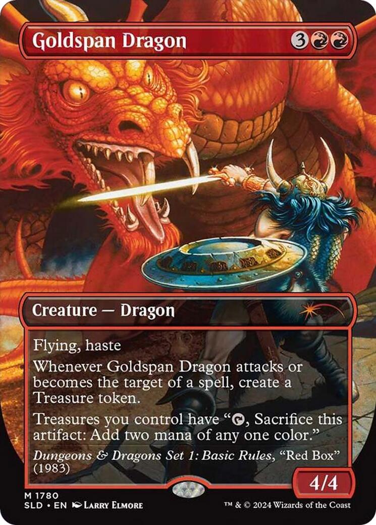 Goldspan Dragon [Secret Lair Drop Series] | Fandemonia Ltd