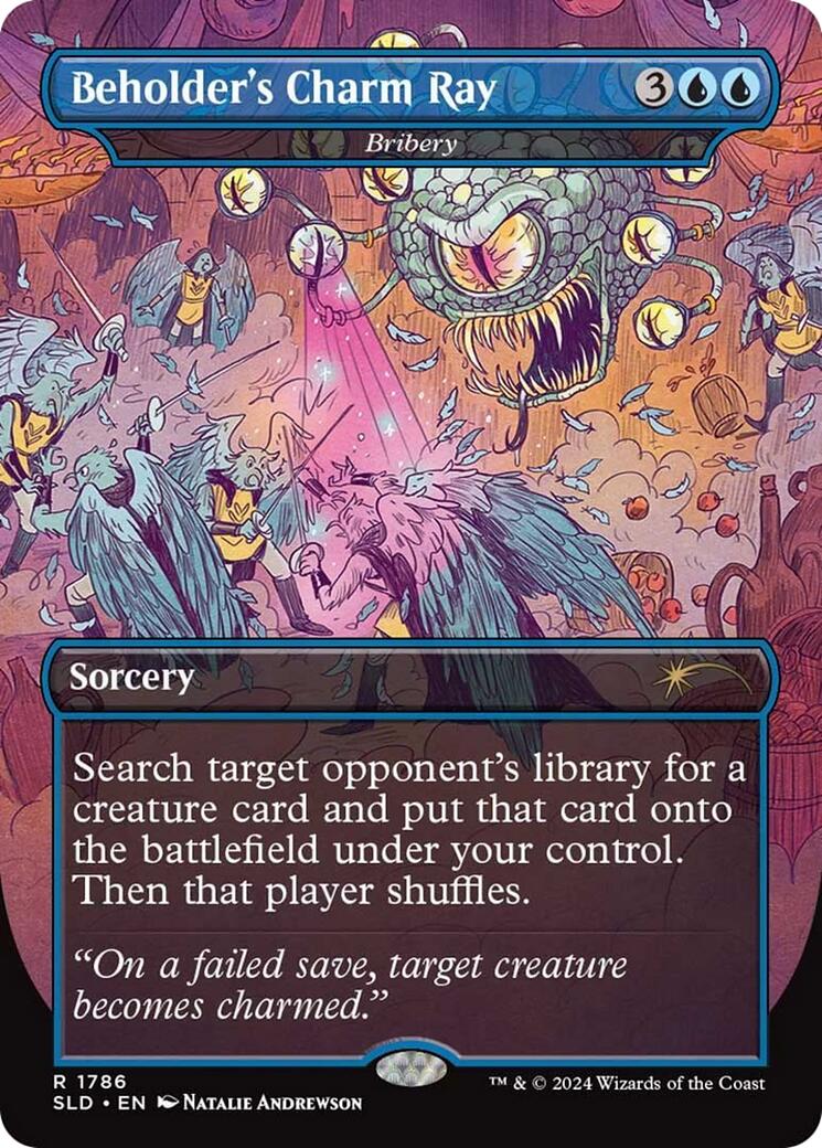 Beholder's Charm Ray - Bribery [Secret Lair Drop Series] | Fandemonia Ltd
