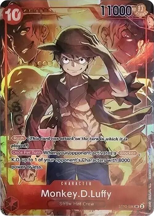 Monkey.D.Luffy (Treasure Booster Set) [One Piece Promotion Cards] | Fandemonia Ltd