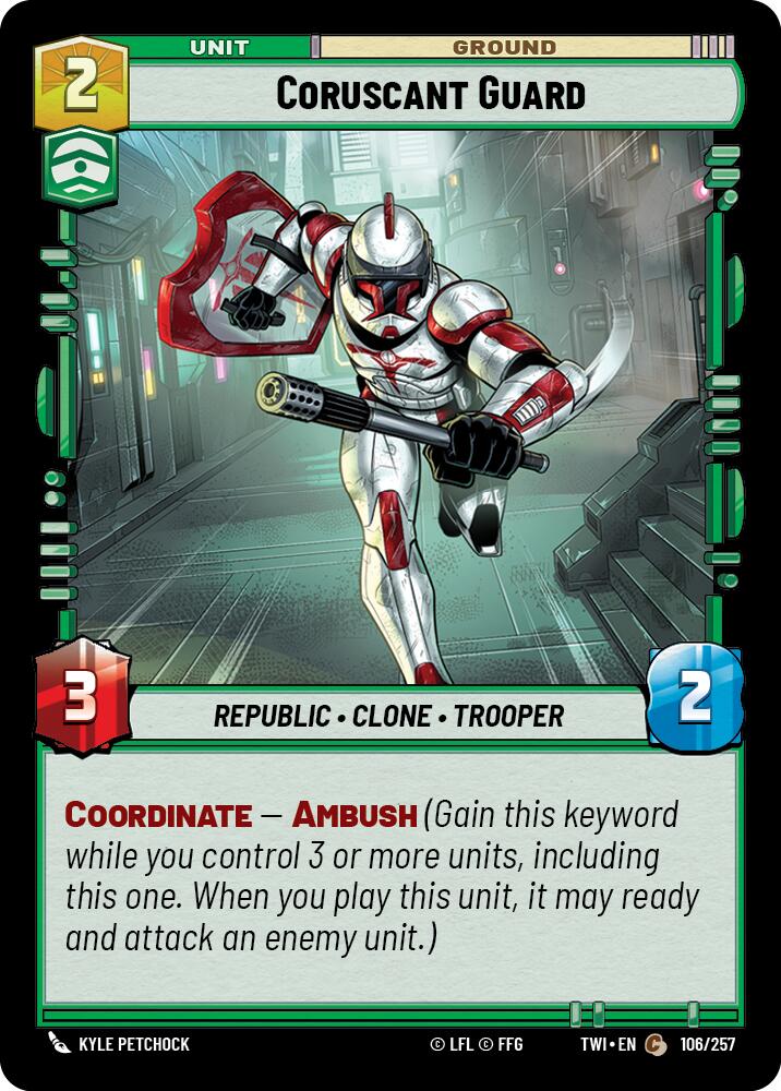 Coruscant Guard (106/257) (106/257) [Twilight of the Republic] | Fandemonia Ltd