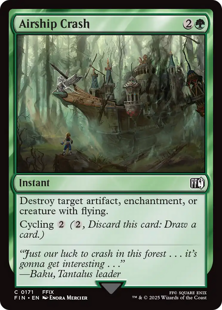Airship Crash [FINAL FANTASY] | Fandemonia Ltd