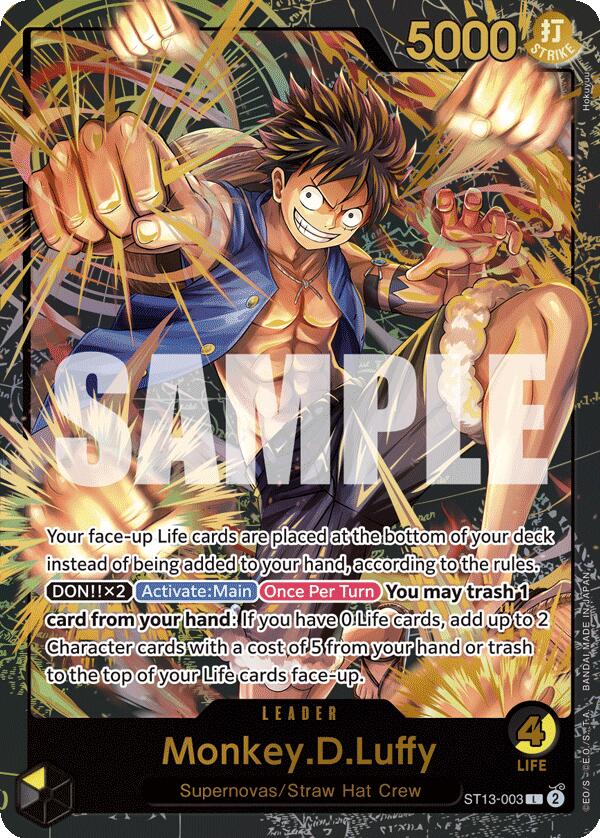 Monkey.D.Luffy (Premium Card Collection -Leader Collection-) [One Piece Promotion Cards] | Fandemonia Ltd