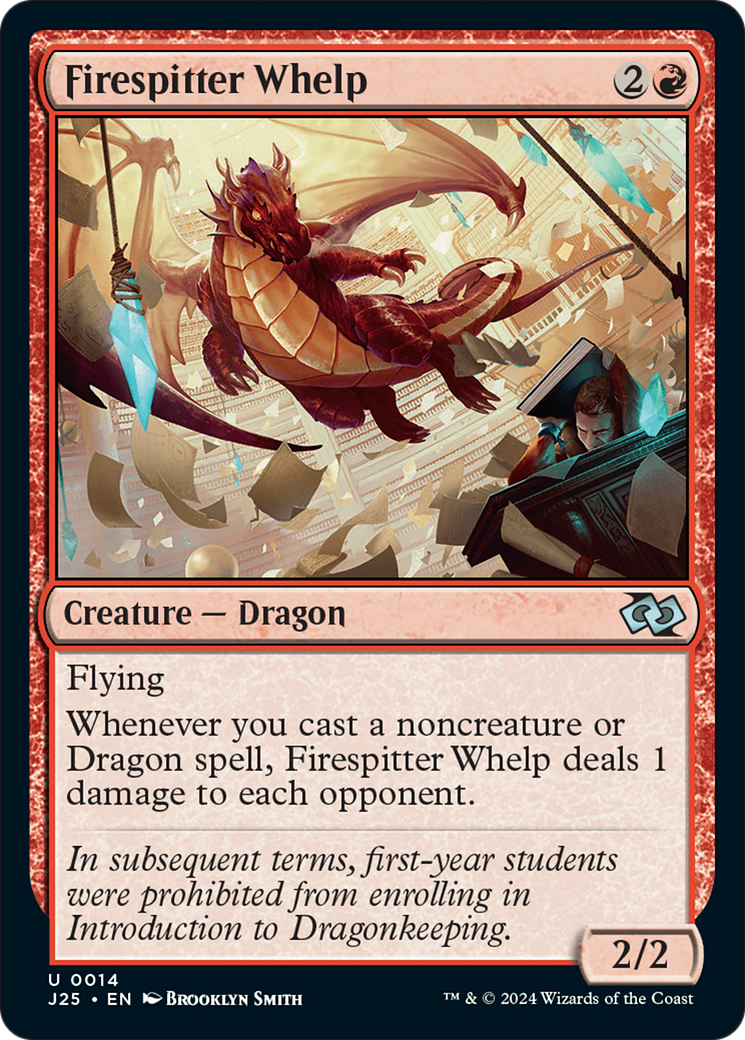 Firespitter Whelp [Foundations Jumpstart] | Fandemonia Ltd
