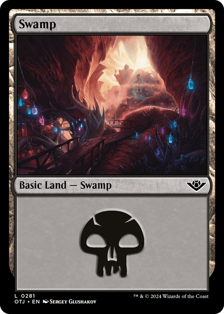 Swamp (0281) [Outlaws of Thunder Junction] | Fandemonia Ltd