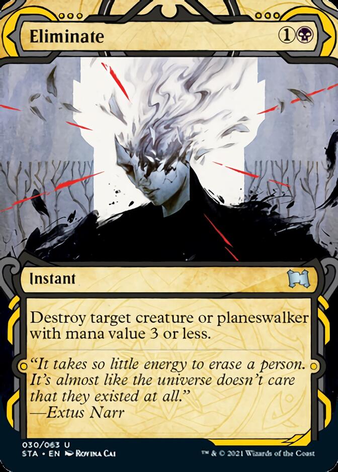 Eliminate (Foil Etched) [Strixhaven: Mystical Archive] | Fandemonia Ltd