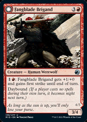 Fangblade Brigand // Fangblade Eviscerator [Innistrad: Midnight Hunt] | Fandemonia Ltd