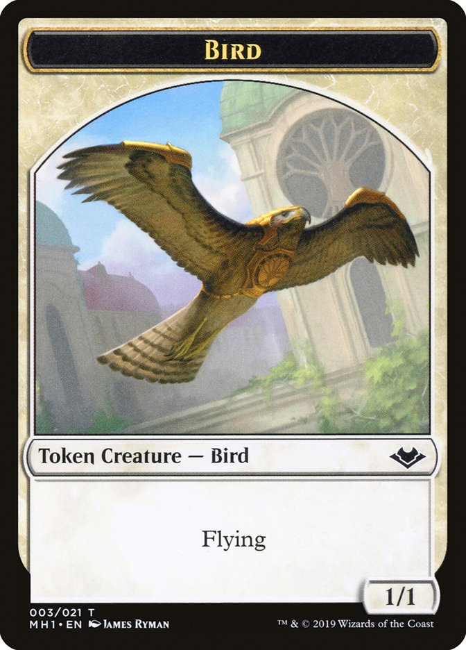 Angel (002) // Bird (003) Double-Sided Token [Modern Horizons Tokens] | Fandemonia Ltd