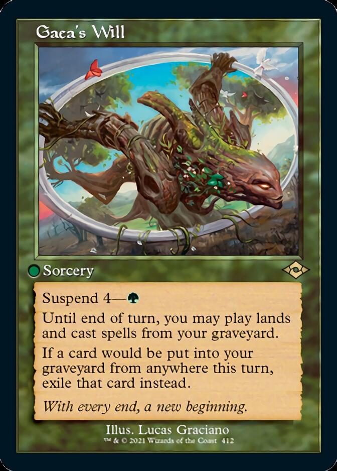 Gaea's Will (Retro Foil Etched) [Modern Horizons 2] | Fandemonia Ltd