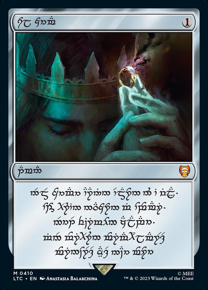Sol Ring (410) (Human) [The Lord of the Rings: Tales of Middle-Earth Commander] | Fandemonia Ltd