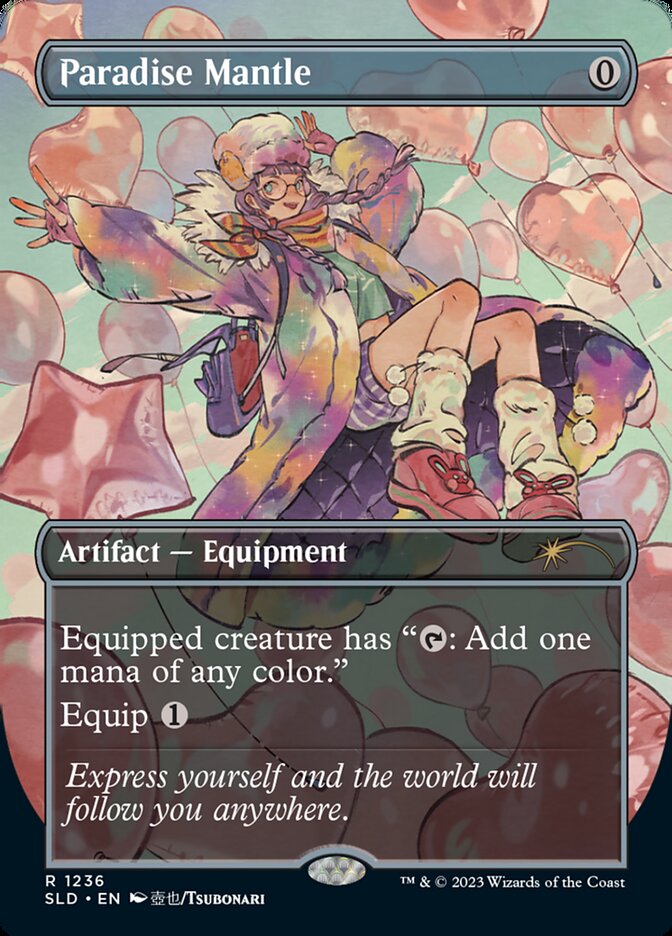 Paradise Mantle (Borderless) [Secret Lair Drop Series] | Fandemonia Ltd