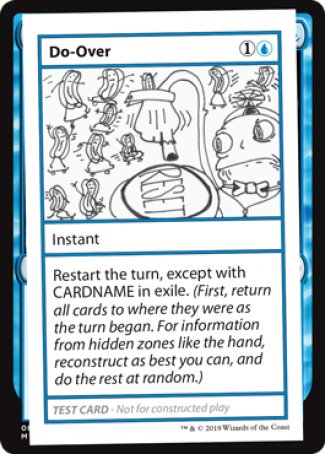 Do-Over (2021 Edition) [Mystery Booster Playtest Cards] | Fandemonia Ltd