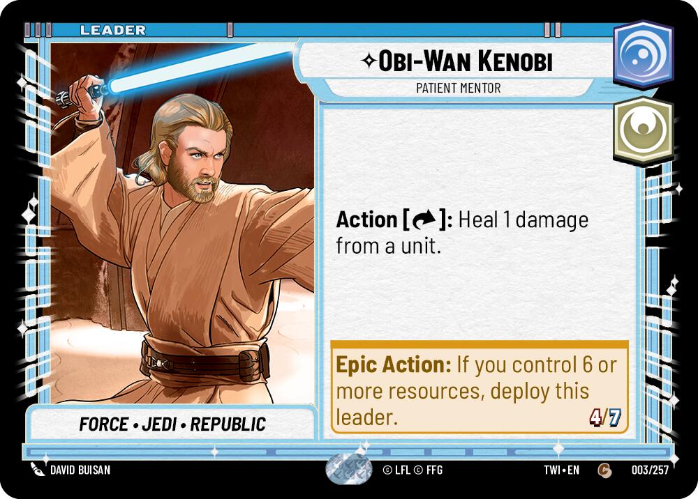 Obi-Wan Kenobi - Patient Mentor (003/257) (003/257) [Twilight of the Republic] | Fandemonia Ltd