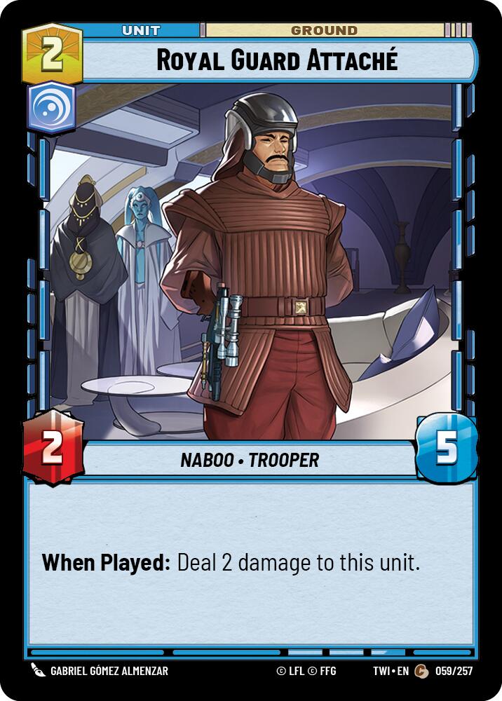 Royal Guard Attache (059/257) (059/257) [Twilight of the Republic] | Fandemonia Ltd