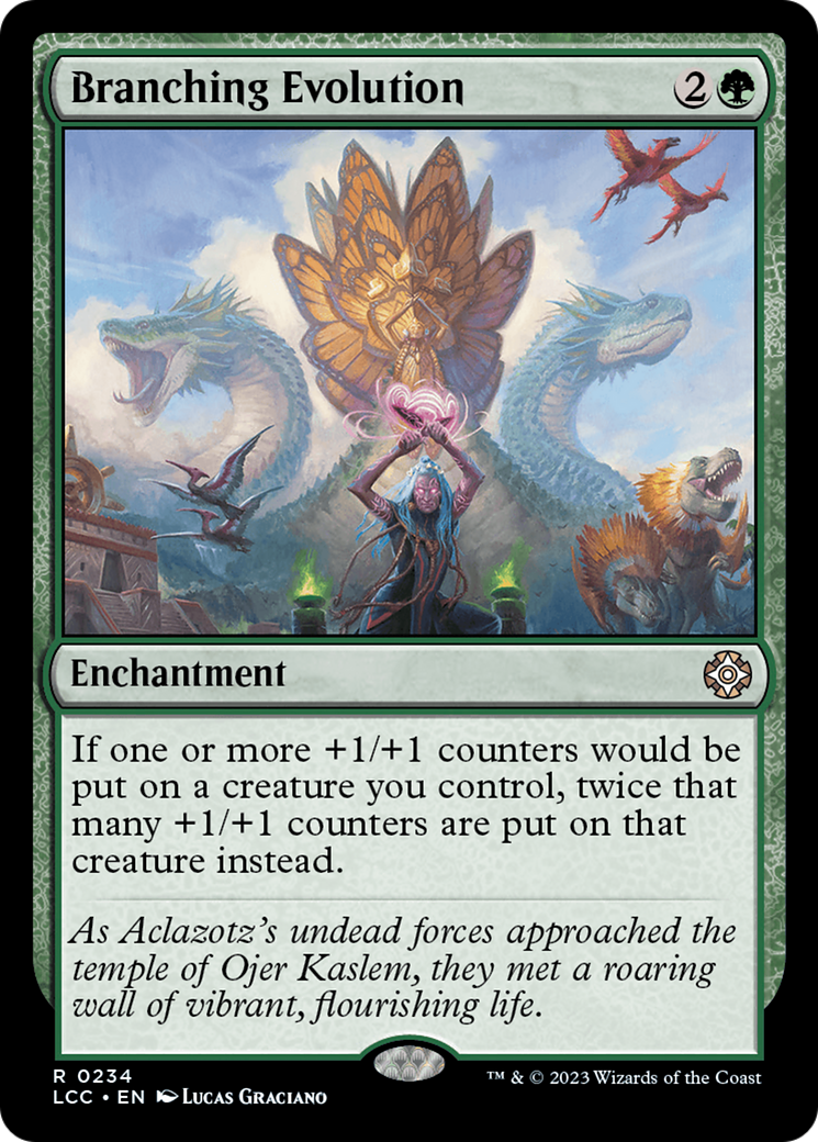 Branching Evolution [The Lost Caverns of Ixalan Commander] | Fandemonia Ltd