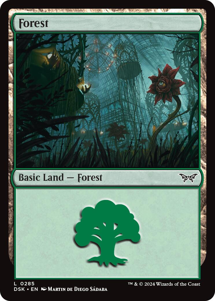 Forest (0285) [Duskmourn: House of Horror] | Fandemonia Ltd