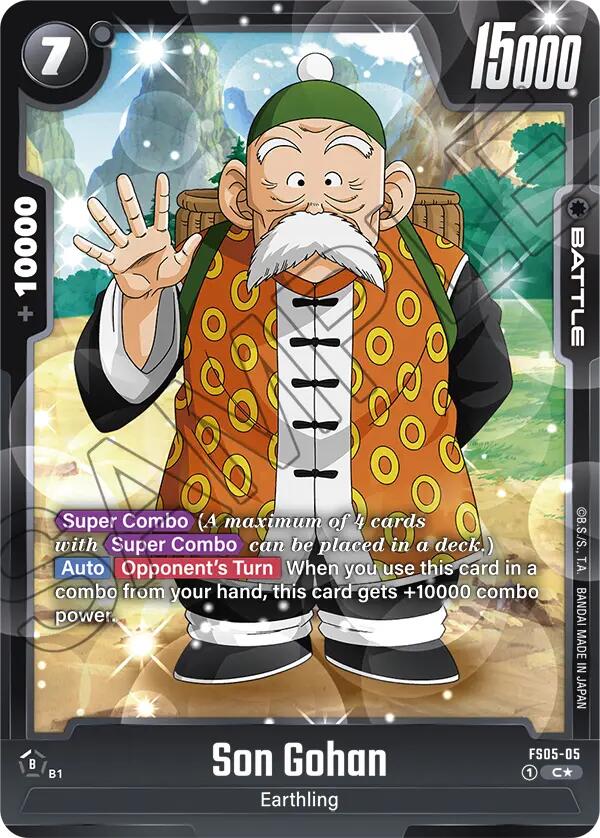 Son Gohan (Bonus Pack Alternate Art) [Starter Deck: Bardock] | Fandemonia Ltd