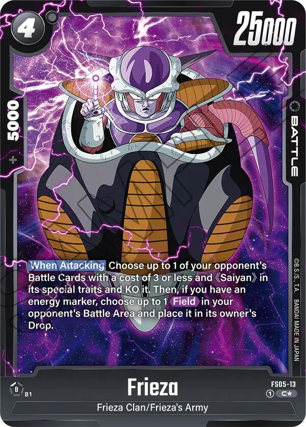 Frieza (Bonus Pack Alternate Art) [Starter Deck: Bardock] | Fandemonia Ltd