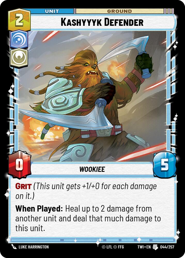 Kashyyyk Defender (044/257) (044/257) [Twilight of the Republic] | Fandemonia Ltd