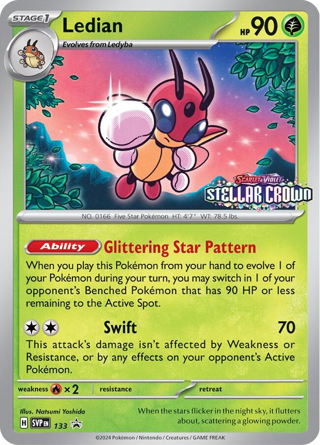 Ledian (SVP133) [Scarlet & Violet: Black Star Promos] | Fandemonia Ltd