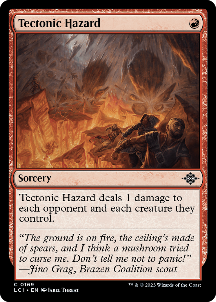 Tectonic Hazard [The Lost Caverns of Ixalan] | Fandemonia Ltd