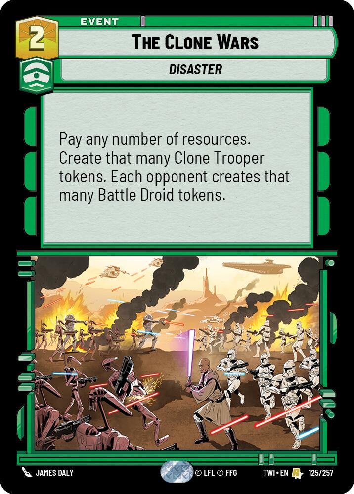 The Clone Wars (125/257) (125/257) [Twilight of the Republic] | Fandemonia Ltd