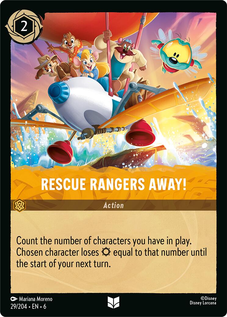 Rescue Rangers Away! (29/204) [Azurite Sea] | Fandemonia Ltd