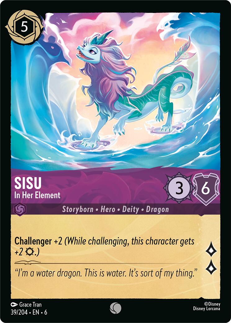 Sisu - In Her Element (39/204) [Azurite Sea] | Fandemonia Ltd