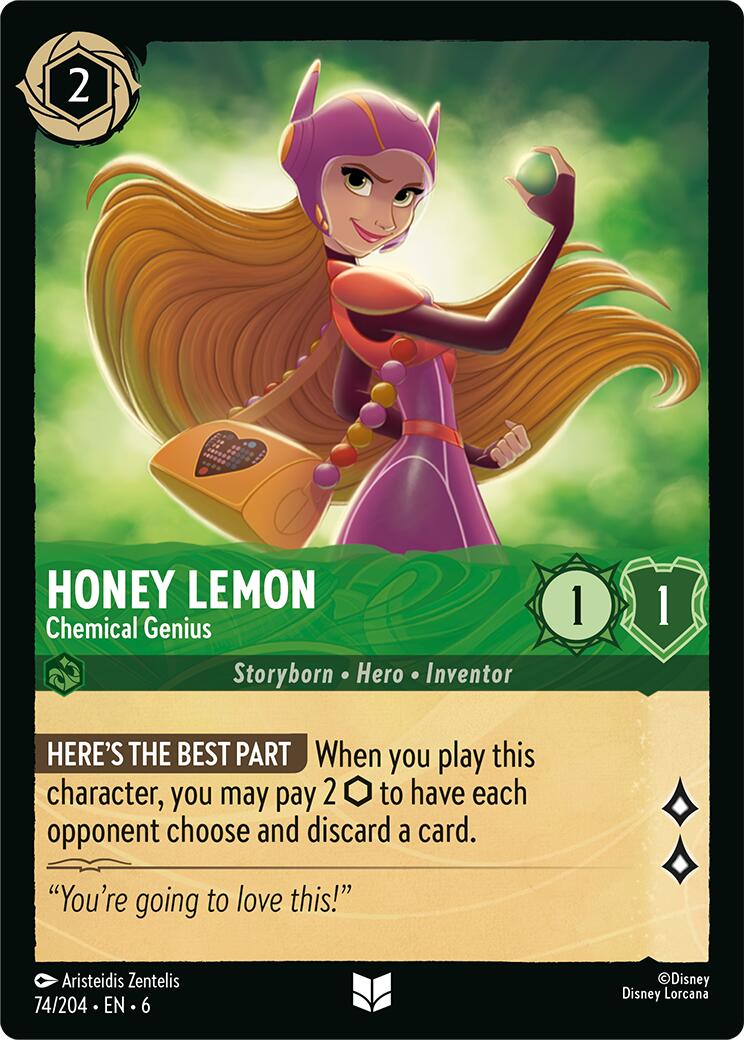 Honey Lemon - Chemical Genius (74/204) [Azurite Sea] | Fandemonia Ltd