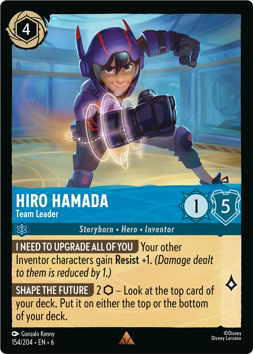 Hiro Hamada - Team Leader (154/204) [Azurite Sea] | Fandemonia Ltd