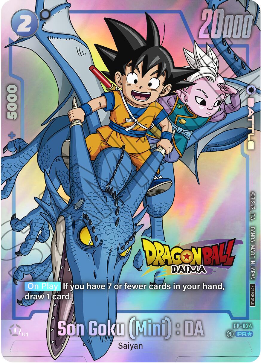 Son Goku (Mini) : DA (FP-024) (Dragon Ball DAIMA) [Fusion World Promotion Cards] | Fandemonia Ltd