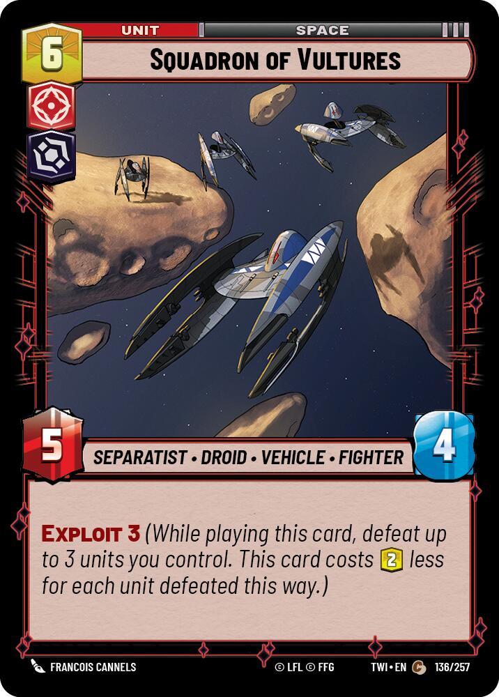 Squadron of Vultures (136/257) (136/257) [Twilight of the Republic] | Fandemonia Ltd