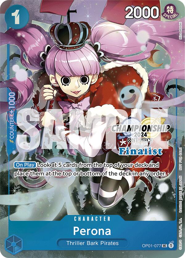 Perona (Championship 2024 Finalist Card Set) [One Piece Promotion Cards] | Fandemonia Ltd