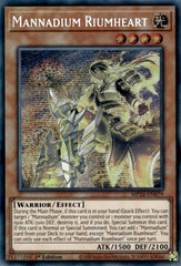 Mannadium Riumheart [MP24-EN079] Prismatic Secret Rare | Fandemonia Ltd