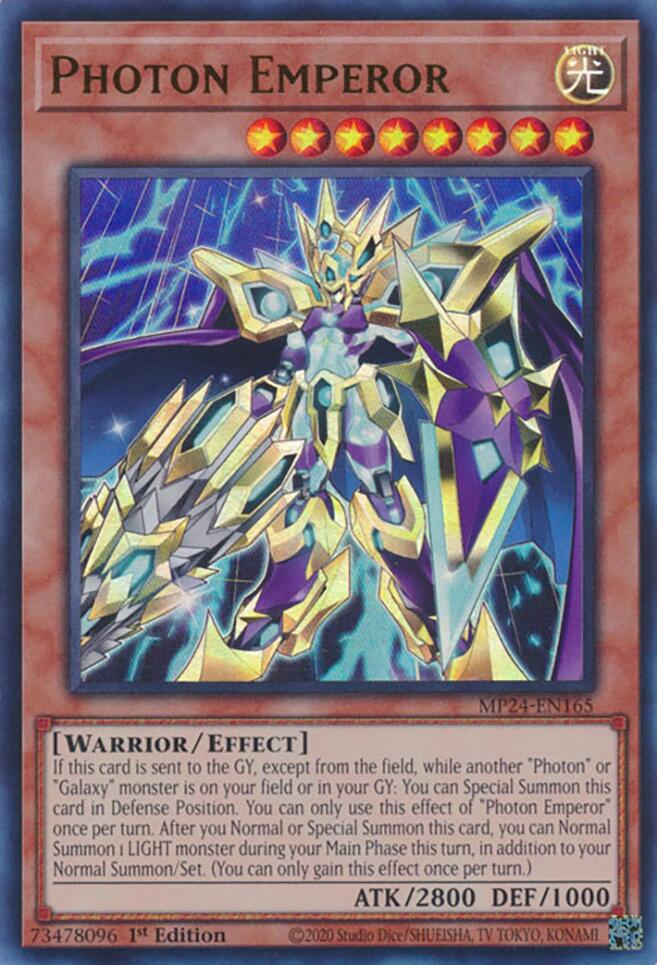 Photon Emperor [MP24-EN165] Ultra Rare | Fandemonia Ltd