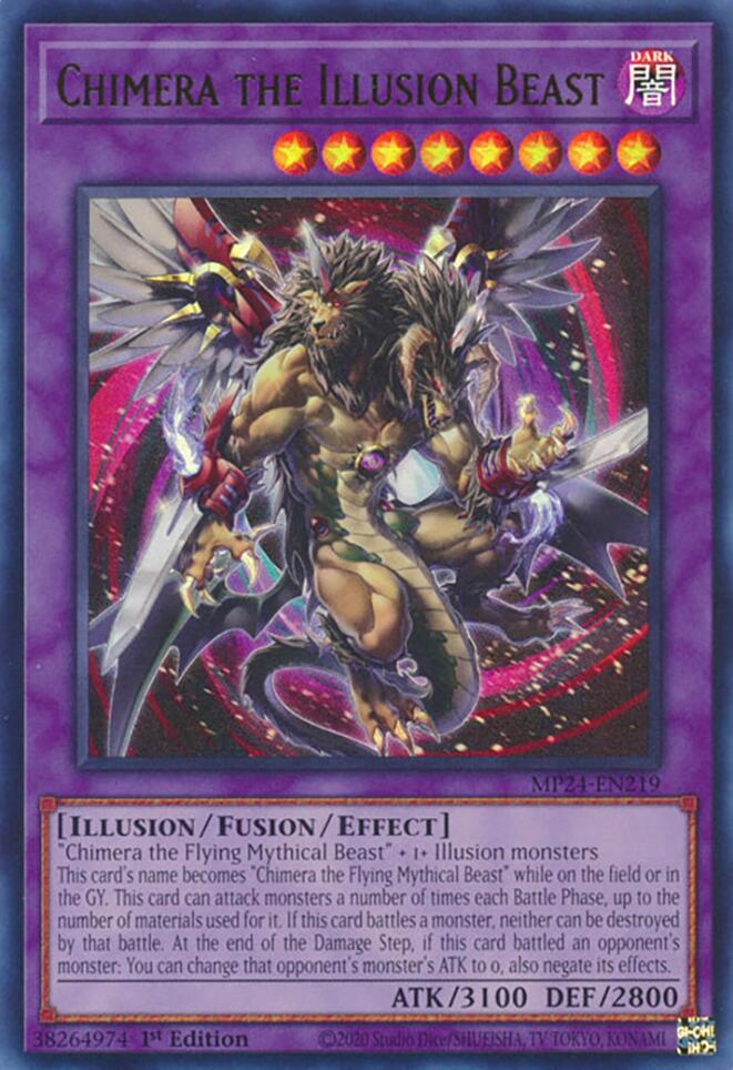 Chimera the Illusion Beast [MP24-EN219] Ultra Rare | Fandemonia Ltd