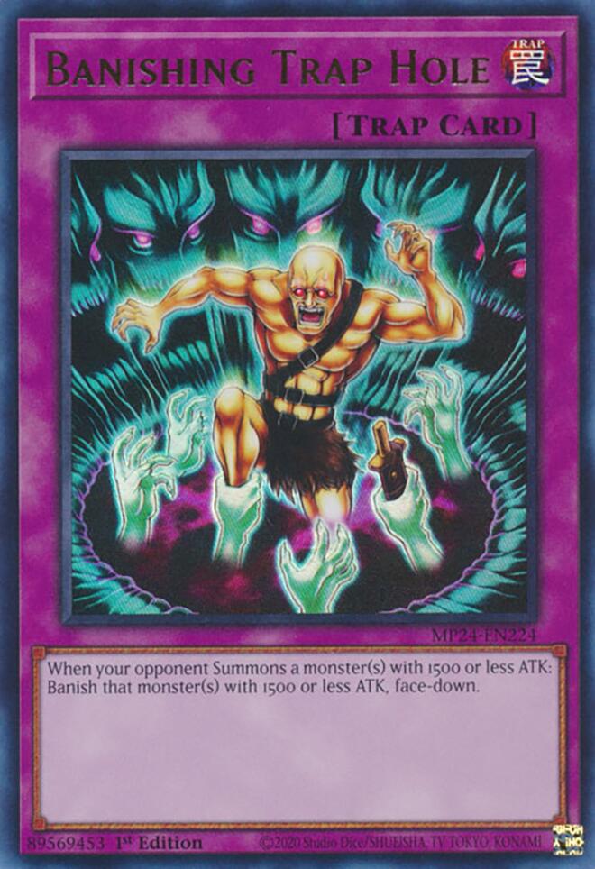 Banishing Trap Hole [MP24-EN224] Ultra Rare | Fandemonia Ltd