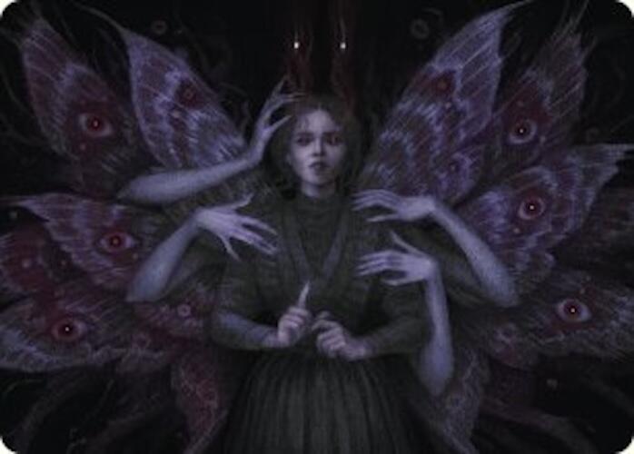 Demonic Counsel Art Card (7/54) [Duskmourn: House of Horror Art Series] | Fandemonia Ltd
