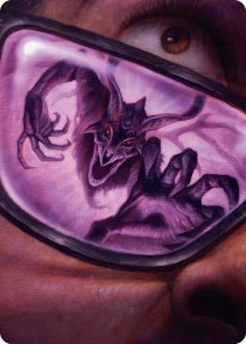 Doomsday Excruciator Art Card [Duskmourn: House of Horror Art Series] | Fandemonia Ltd