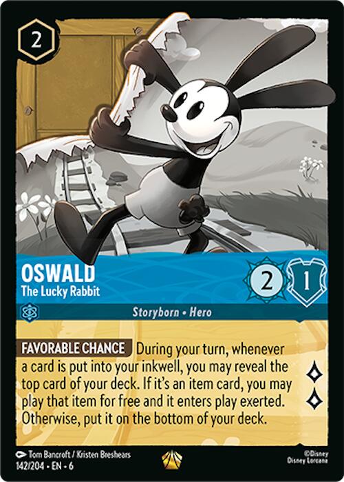 Oswald - The Lucky Rabbit (142/204) [Azurite Sea] | Fandemonia Ltd