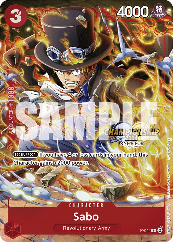 Sabo (CS 2024 Event Pack) [One Piece Promotion Cards] | Fandemonia Ltd