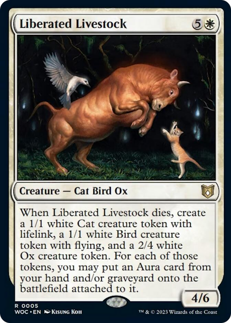Liberated Livestock [Wilds of Eldraine Commander] | Fandemonia Ltd