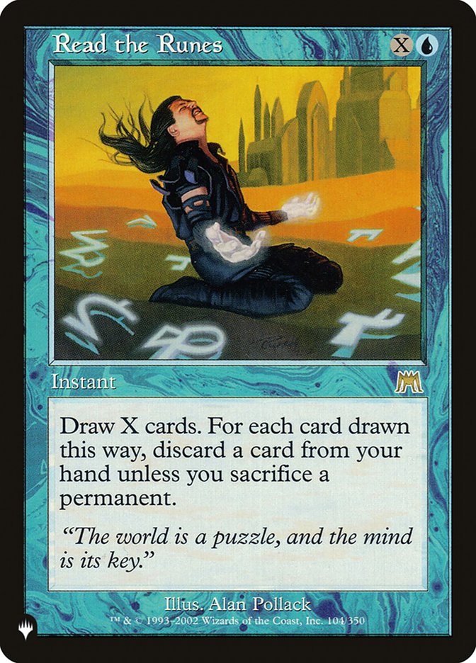 Read the Runes [The List] | Fandemonia Ltd