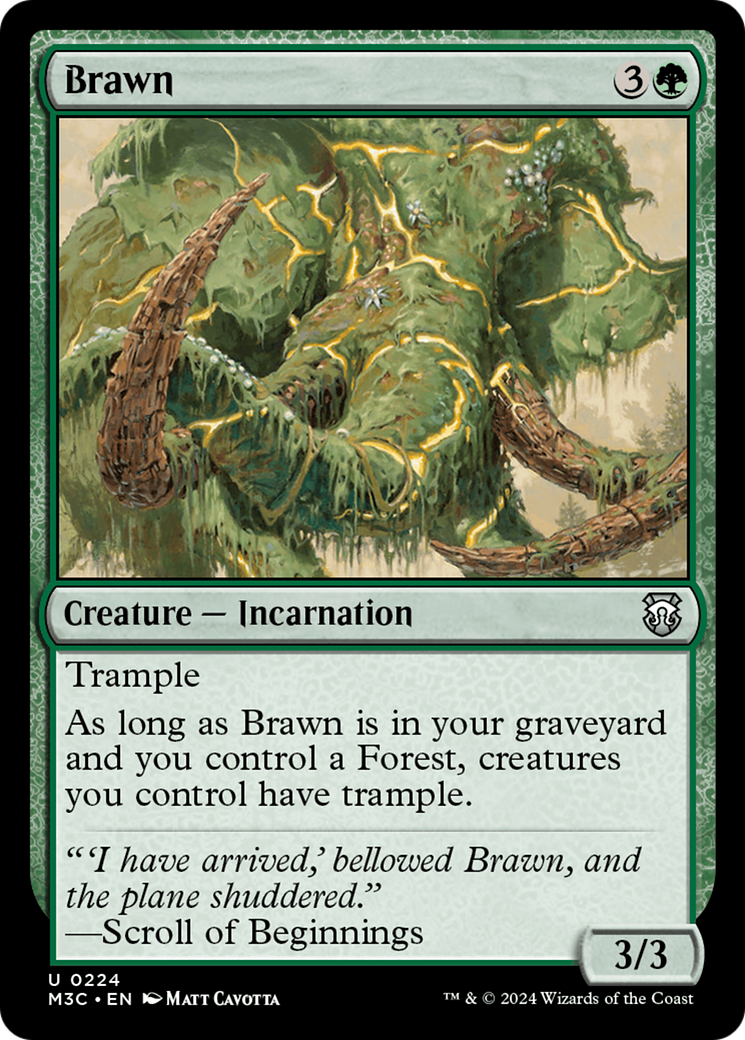 Brawn [Modern Horizons 3 Commander] | Fandemonia Ltd
