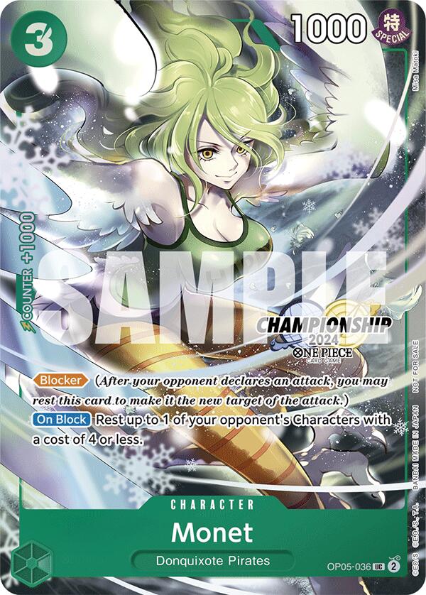 Monet (CS 2024 Event Pack Finalist) [One Piece Promotion Cards] | Fandemonia Ltd
