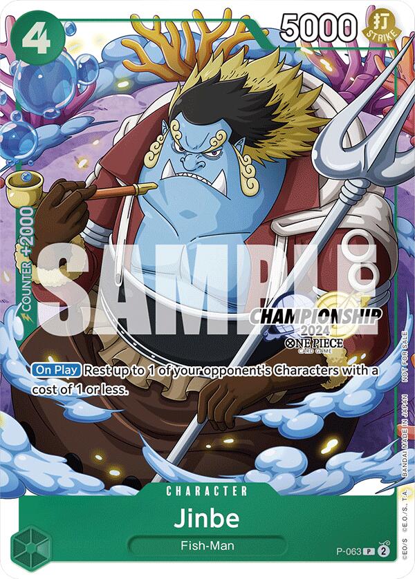 Jinbe (CS 2024 Event Pack Finalist) [One Piece Promotion Cards] | Fandemonia Ltd