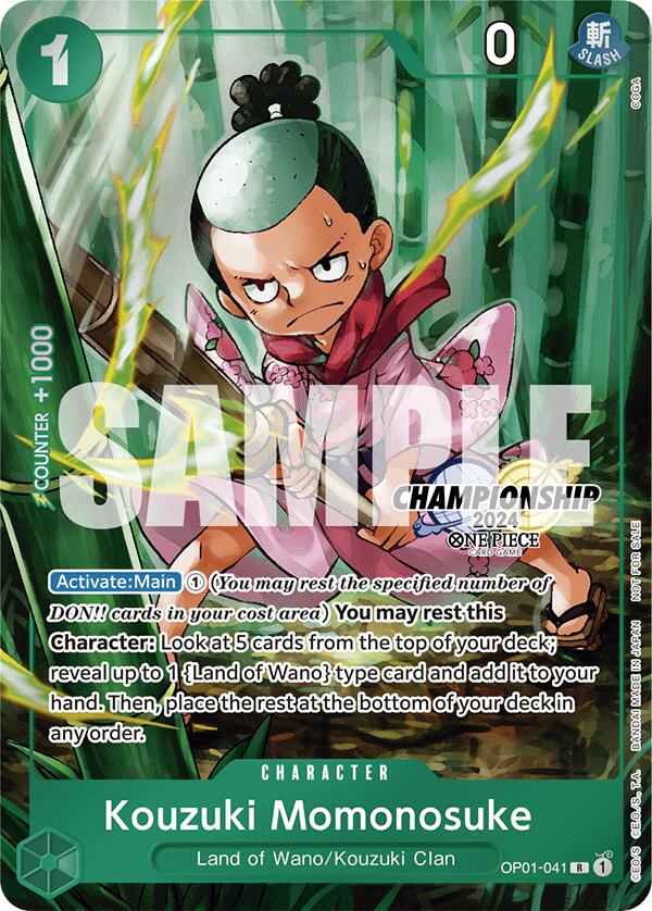 Kouzuki Momonosuke (CS 2024 Celebration Pack) [One Piece Promotion Cards] | Fandemonia Ltd