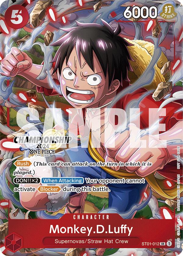 Monkey.D.Luffy (CS 2024 Celebration Pack) [One Piece Promotion Cards] | Fandemonia Ltd