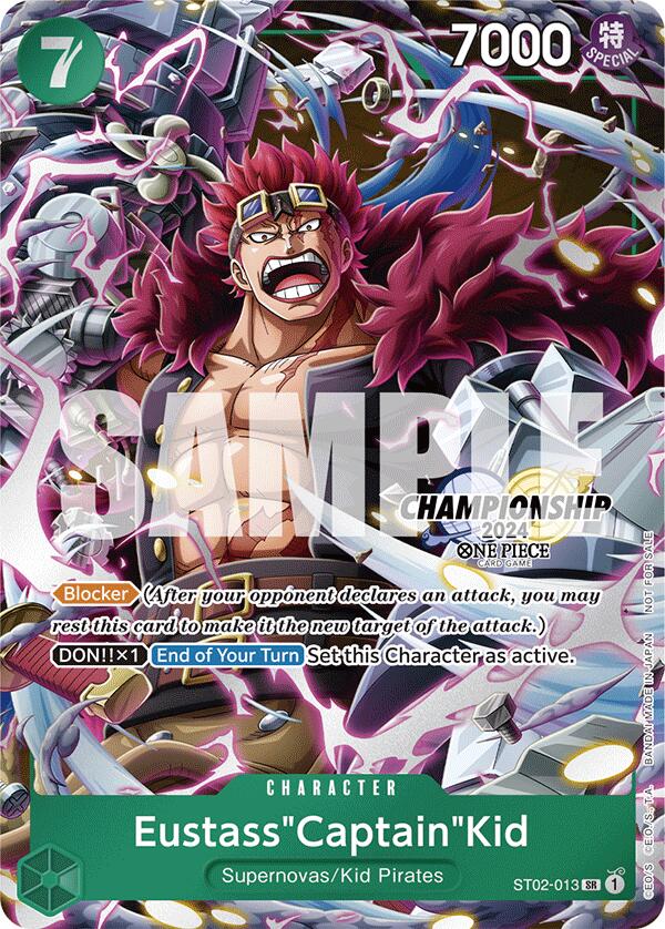 Eustass"Captain"Kid (CS 2024 Celebration Pack) [One Piece Promotion Cards] | Fandemonia Ltd