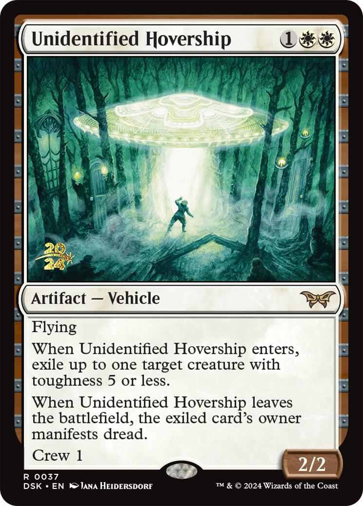 Unidentified Hovership [Duskmourn: House of Horror Prerelease Promos] | Fandemonia Ltd
